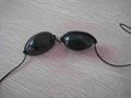 tanning goggle/uv shield eyewear