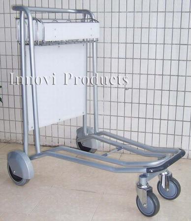 stee airport baggage trolley without brake 