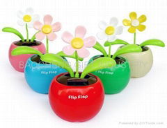 Flip Flop solar powered flower