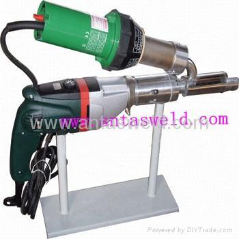 Plastic extruder welders