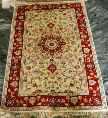 Persian silk rug 3