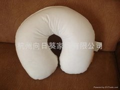 U-shape non-woven pillow