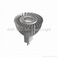 1*3W MR11 LED Spotlight Bulb 1