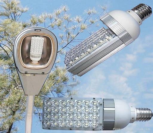 CE RoHs certificated 28W E40 LED Street Light Bulb 3