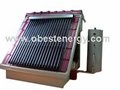 Separated solar hot water systems
