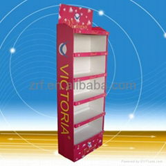 Professional  Paper Display Stand Shelf 