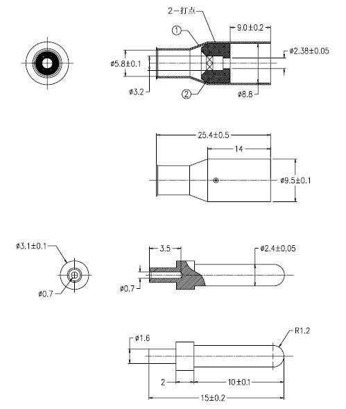 TV 9.5/9.0 PLUG MOLDING 2