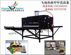 Apparel printing machine