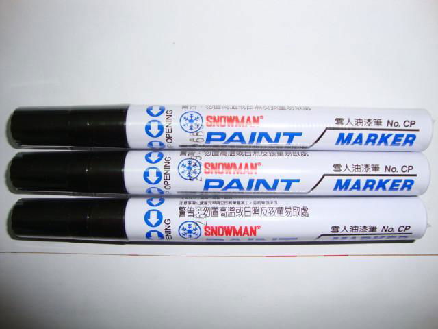 日本雪人油漆筆 3
