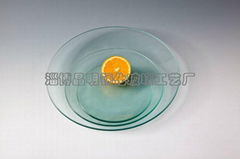 Tempered glass tableware: QingBo Series