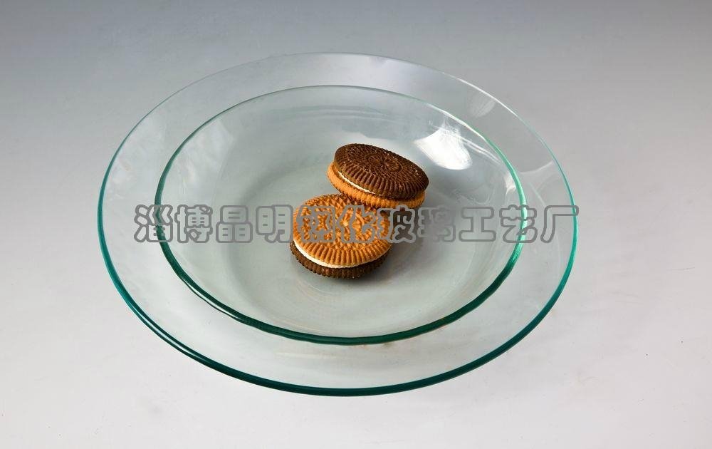 Tempered glass tableware: QingBo Series 2