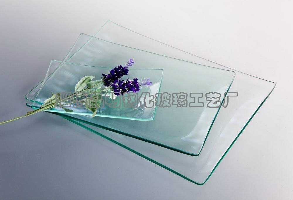 Tempered glass tableware: QingBo Series 4