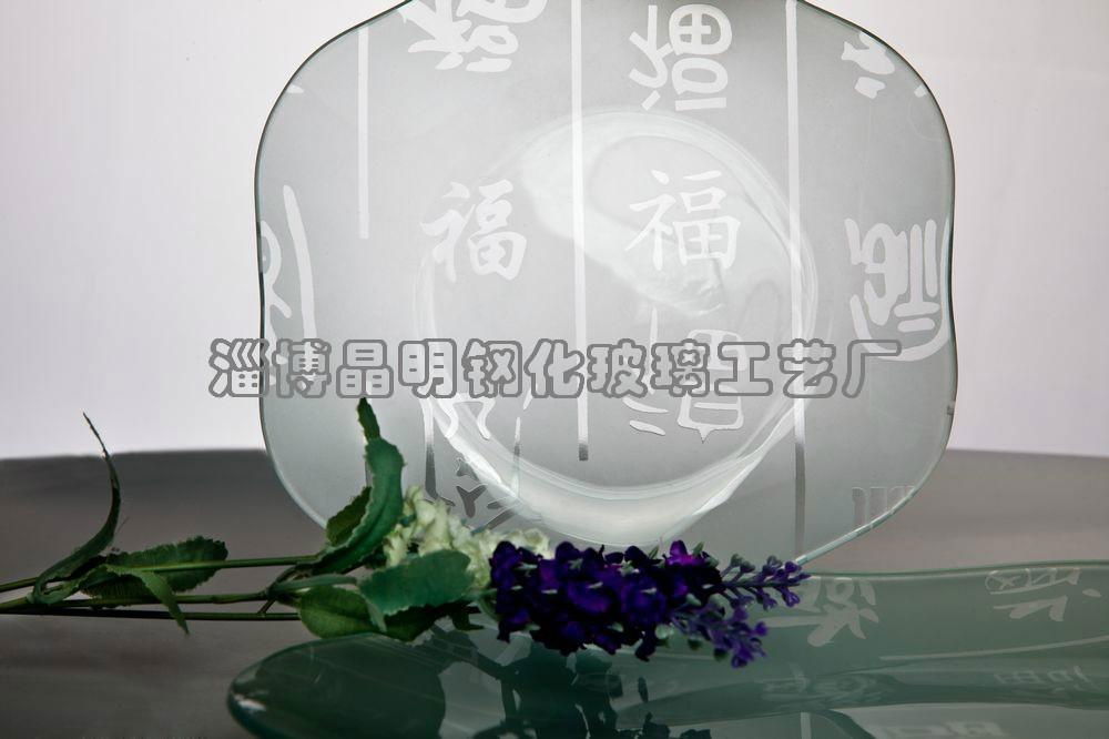 Tempered glass tableware: BaiFu Series 5