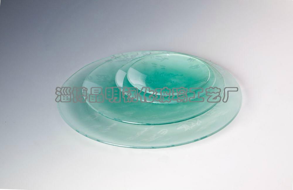 Tempered glass tableware: JiaGuWen Series 2