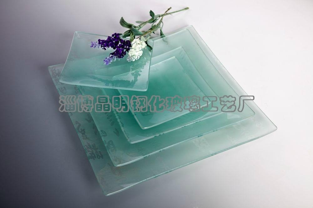 Tempered glass tableware: JiaGuWen Series 3