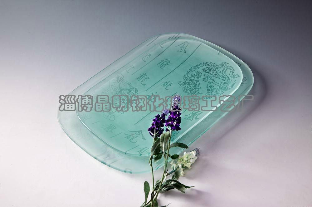 Tempered glass tableware: LongFeng Series