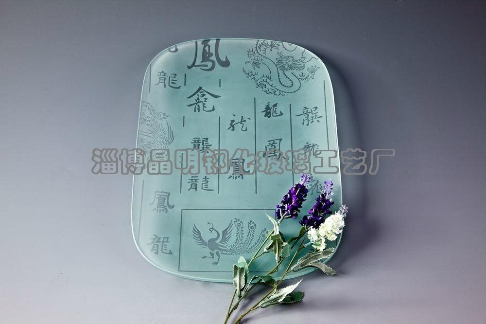 Tempered glass tableware: LongFeng Series 3