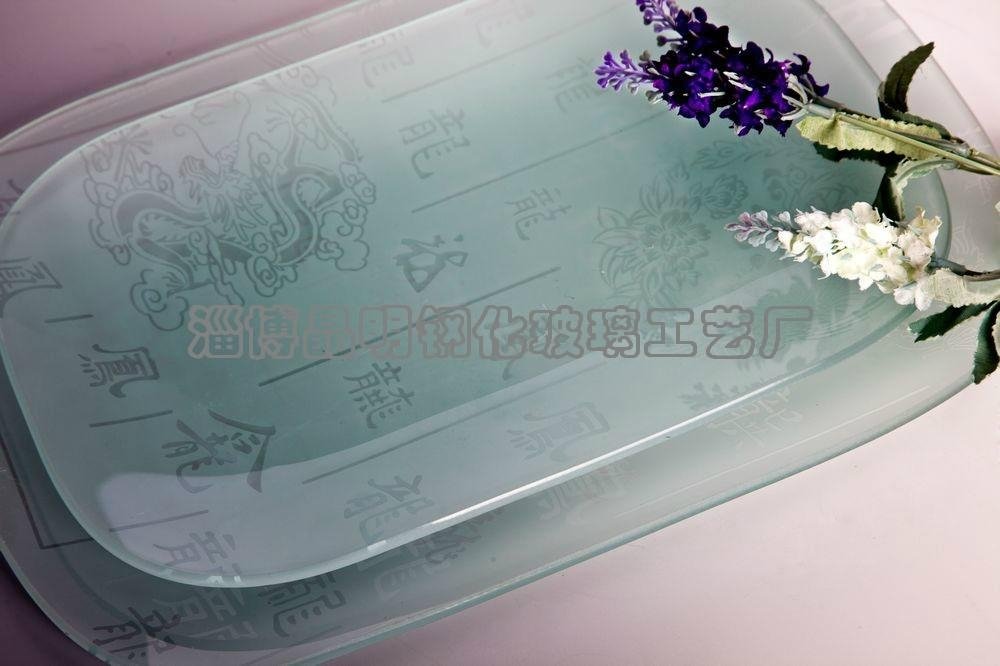Tempered glass tableware: LongFeng Series 4
