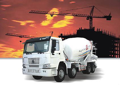 concrete mixer truck