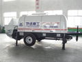 trailer-mounted concrete pump 2