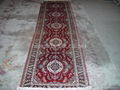 handknotted silk carpet runner  5