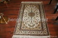 hand knotted persian silk carpet  2