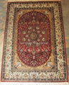 High quality hand knotted Persian pure silk carpet  5