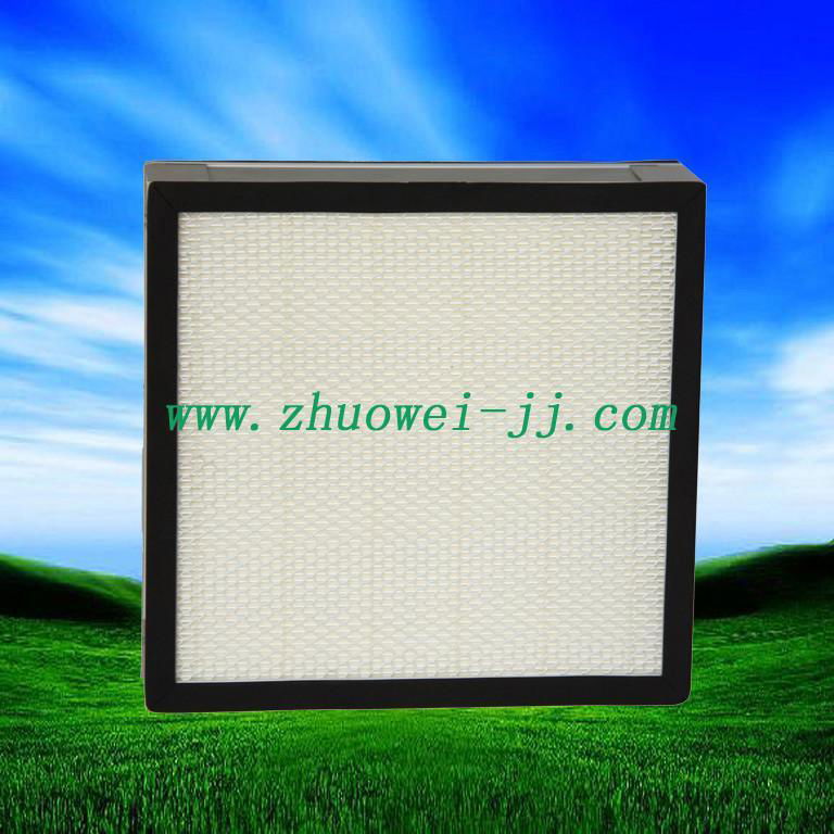 Mini-pleat HEPA Filters，ULPA Filters 2