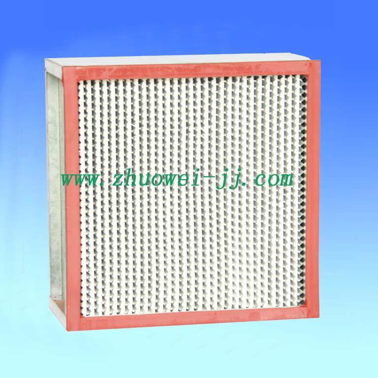 High Temperature Resistant HEPA Filter