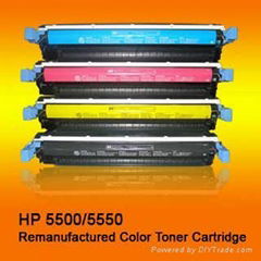 HP5500 Remanufactured Color Toner Cartridge made in Korea