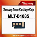 Compatible Toner chip for samsung MLT-D108 1