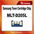 Compatible Toner chip for samsung MLT-D205 1