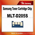 Compatible Toner chip for samsung MLT-D205 2