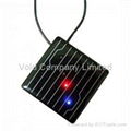 Solar Panel Necklace MP3 Player Solar