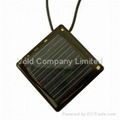 Solar Panel Necklace MP3 Player Solar MP3 2