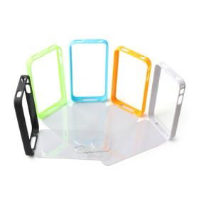 Data Jack Anti-Dust Kit Combo and Protective Case For iPhone 4
