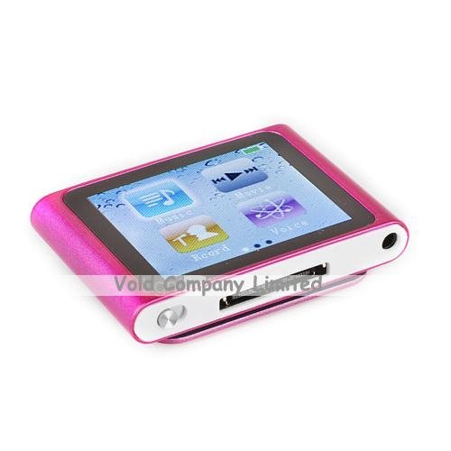 Nano 6G Style MP3 Player With FM adn Voice Recording -5 Colors Available 3