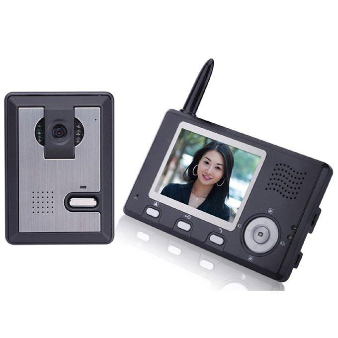 Video Door Phone 2.4GHz Digital Wireless - 3.5 inch TFT 320*240 300M Effective R