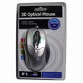 Combo (PS/2 + USB) Interface optical with Scroll wheel Mouse 2