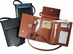 real leather passport holder 