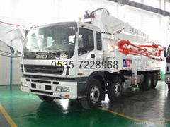 truck-mounted concrete pump