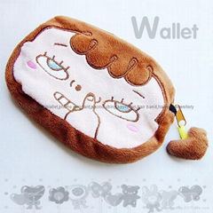 Emotional cartoon purse wallet