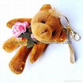 Teddy plush phone pendant bag pendant 2