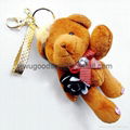 Teddy plush phone pendant bag pendant 5