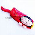 Cartoon plush pen bag