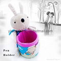 Plush cartoon pen holder 2