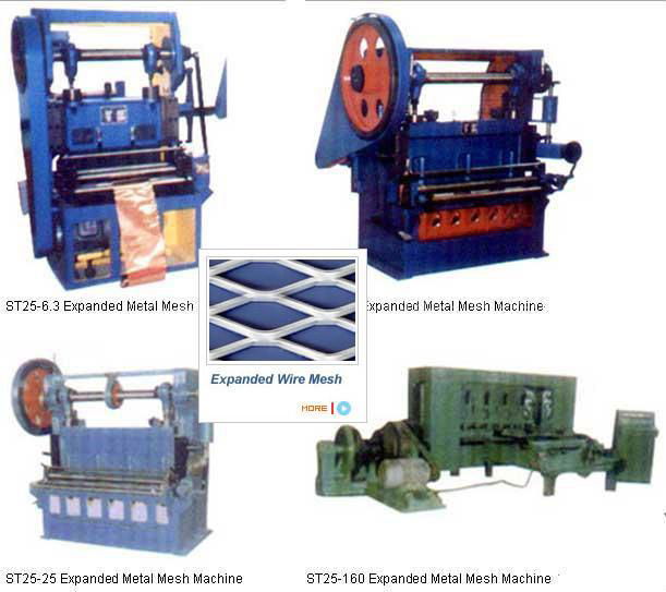 expanded plate mesh machine