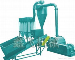 Multi-function wood flour machine