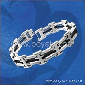 stainless steel jewelry; titanium bracelets  2