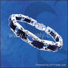 stainless steel jewelry; titanium bracelets  4